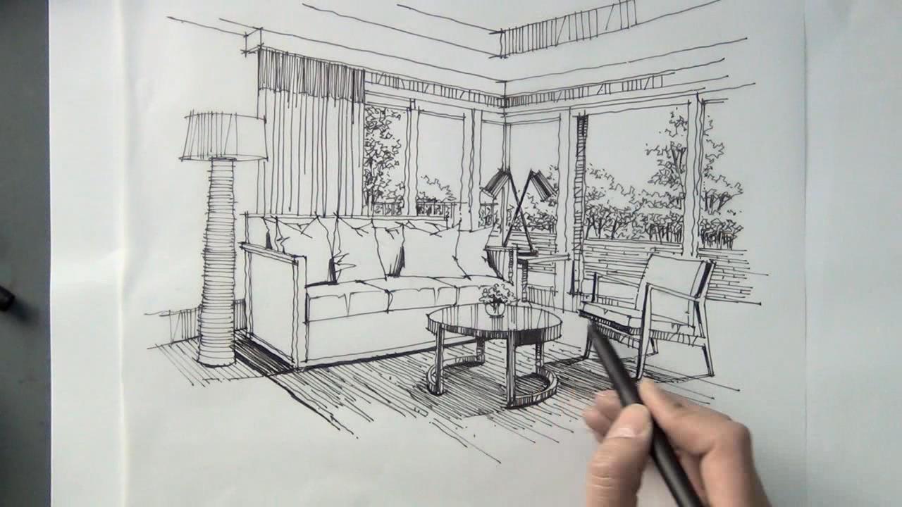 室内设计手绘基础_十字绣